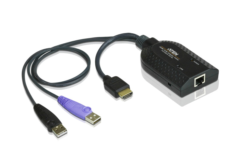 Aten HDMI USB KVM Adapter Cable with Virtual Media & Smart Card Reader Support for KN/KM/KH series Aten HDMI USB KVM Adapter Cable with Virtual Media & Smart Card Reader Support for KN/KM/KH series